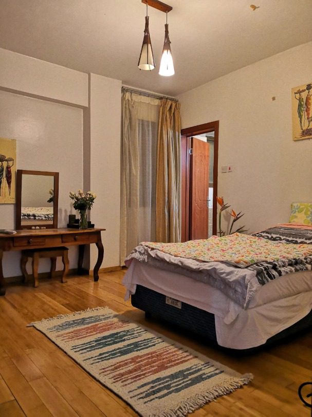 Cozy Bedroom with Dressing Table  